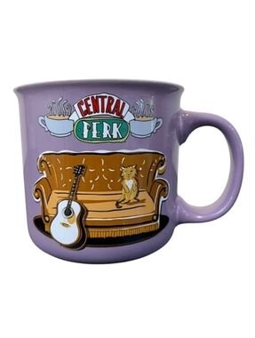 Friends Central Perk Smelly Cat Large Ceramic Coffee Mug - Venti -